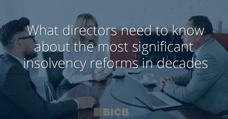 what directors should know - bicb